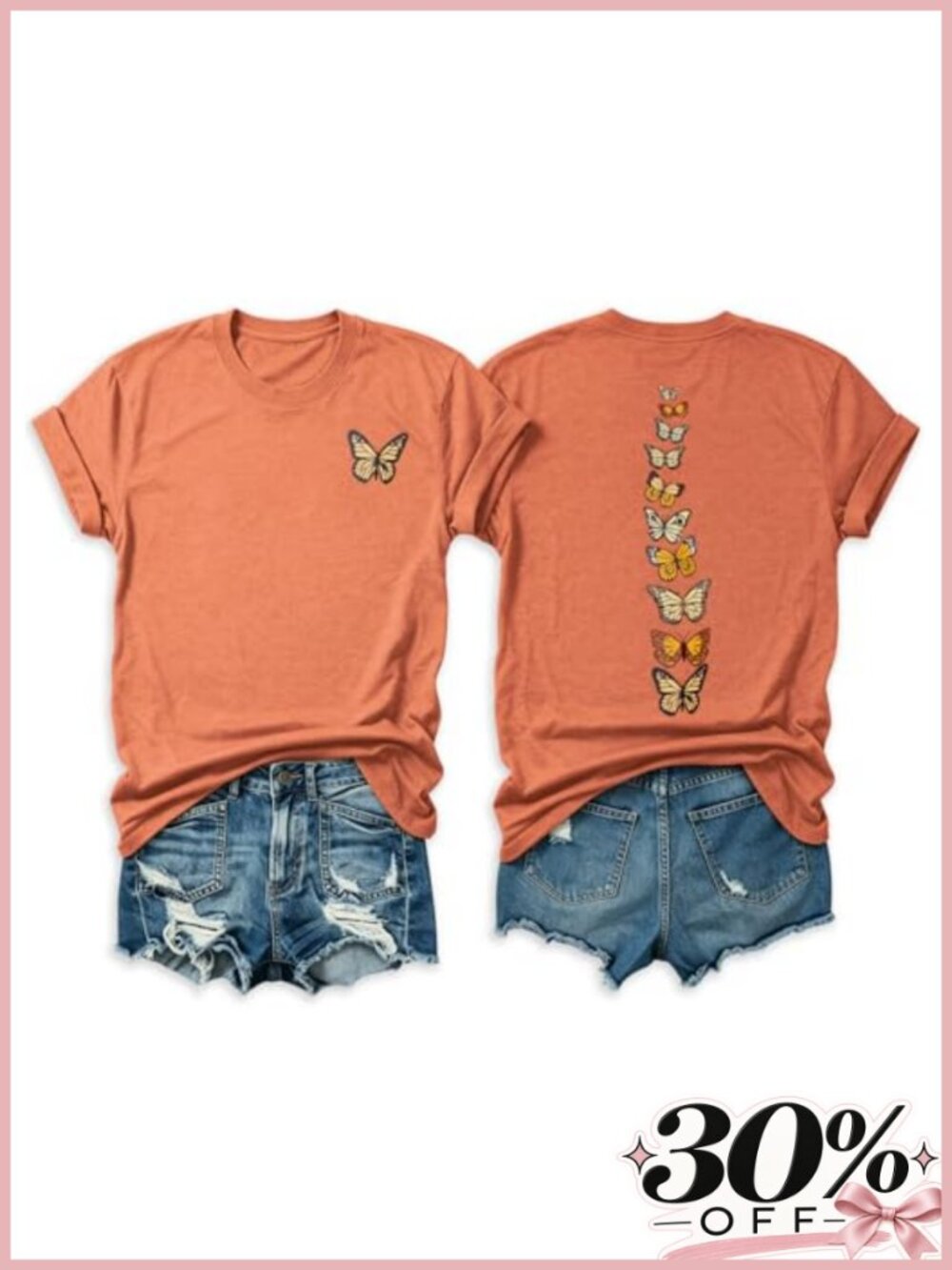 Cute Graphic Tee Short Sleeve Crew Neck Soft Polyester Blend Top